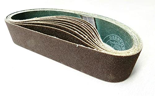 6" x 1-1/2" Abrasive Sanding Belt Aluminum Oxide 150 Grit for Expanding Drum Sander Set of 10 Belts