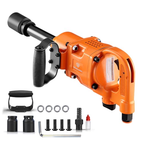 1 Inch Heavy Duty High Torque Air Impact Wrench Gun 1/2" Air Inlet 5000RPM - size: 3500N.m