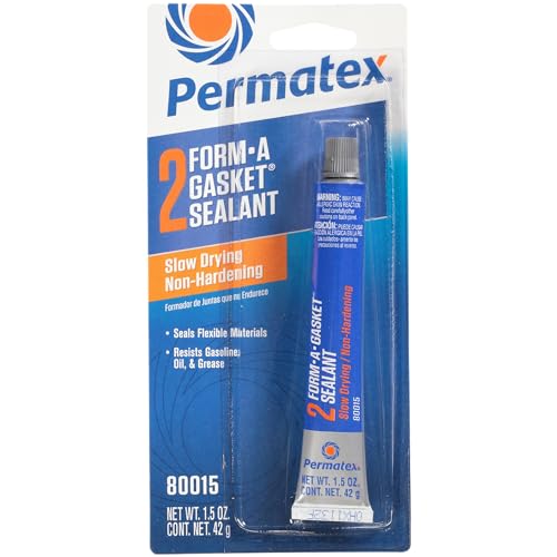 Permatex 80015 Form-A-Gasket #2 Sealant, 1.5 oz. - size: 1.5 Fl Oz. (Pack of 1), style: Form-A-Gasket #2