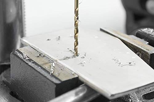 BOSCH CO2139B 3/16 in. x 3-1/2 in. Cobalt M42 Drill Bit (Pack of 2) - size: 3/16 x 3-1/2 in. (Pack of 2)