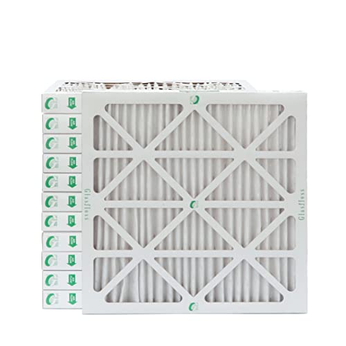 Glasfloss ZL 16x16x2 MERV 13 Pleated AC Furnace Air Filters. 4-Pack - size: 12x12x2 | 2" Filters