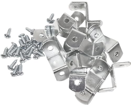 3/4" Canvas Offset Clips Premium Quality Duty with Screws 10 Pack