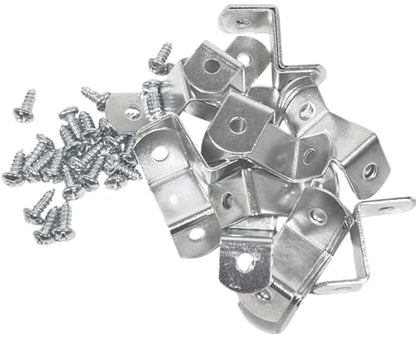 3/4" Canvas Offset Clips Premium Quality Duty with Screws 10 Pack