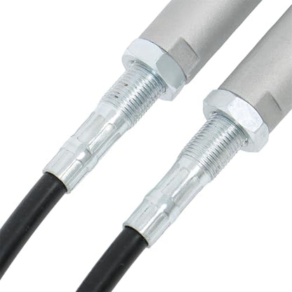 2 Spool P80 Hydraulic Control Valve Remote Control Double Acting 1.5m Cable Joystick for Construction and Agricultural Equipment