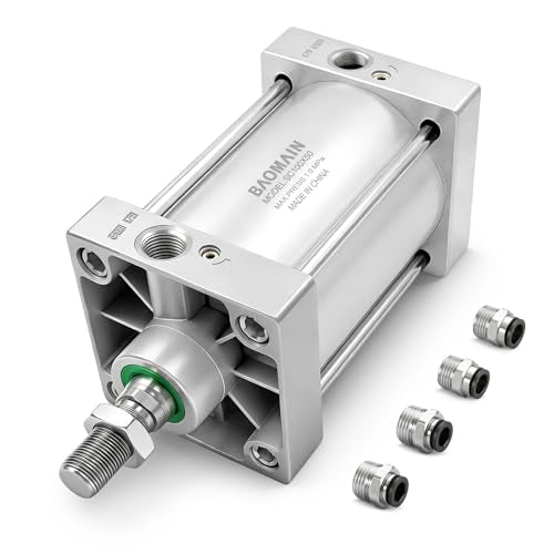 BAOMAIN Pneumatic Air Cylinder 4" Bore 2" Stroke SC100x50