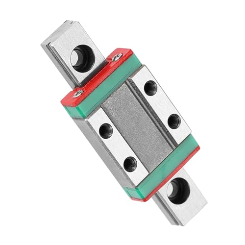 Linear Rail, LML9B Miniature Linear Slider, 9mm Bearing Steel Rail with 55mm Length, Locked Fixation Mini Guide Motion Rails for Automatic, Precision Measuring Equipment