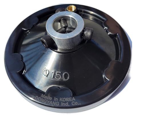 6" Ultimate Handwheel Fits 1" Shaft or Smaller - Table Saw, Lathe & More - size: 6" X 1"