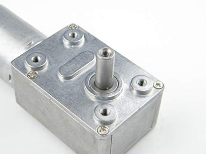 CHANCS 370WG Worm Geared Drive Motor 6V DC 100RPM for Range Hood Nesting Machine Smart Equipment - size: ‎6V, style: 100RPM
