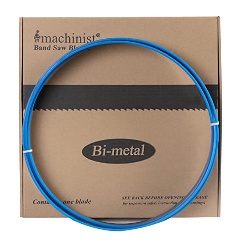 Imachinist S120348 M42 120" Long, 3/4" Wide Bi-Metal Bandsaw Blades (8TPI) - size: 8TPI