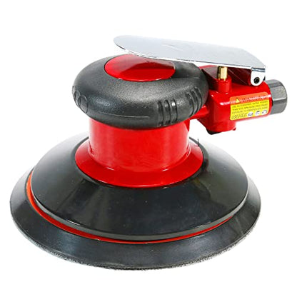 Professional 6" Air Random Orbit Sander, Dual Action Sander, Low Vibration