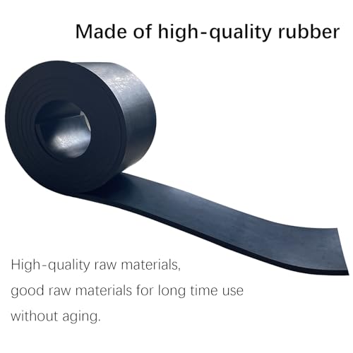 Thick Neoprene Rubber Strip Rolls 1/4 (.25)" Thick X 4" Wide X 10'Long - size: 4"X10'X1/4"
