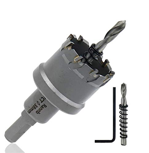 Hole Saw 1.5-inch/38mm Metal Hole Saw Carbide Tipped Hole Cutter - size: 1.5"/38mm