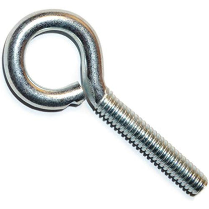 Hard-to-Find Fastener 014973454326 Eye Bolt Zinc, 1/4-20 x 2-1/2-Inch, 15-Piece - size: 1/4"-20 x 2-1/2"