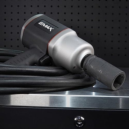 EMAX 3/4" Drive Air Impact Wrench, Pneumatic Mechanic Tool, 6,000 RPM