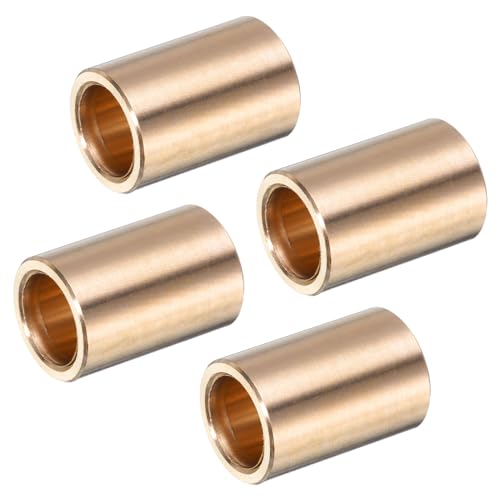 uxcell 4pcs Sleeve Bearings 3/8" Borex1/2 ODx3/4 L Brass Bushing - size: 3/8" Bore x 1/2"OD x 3/4 " Length