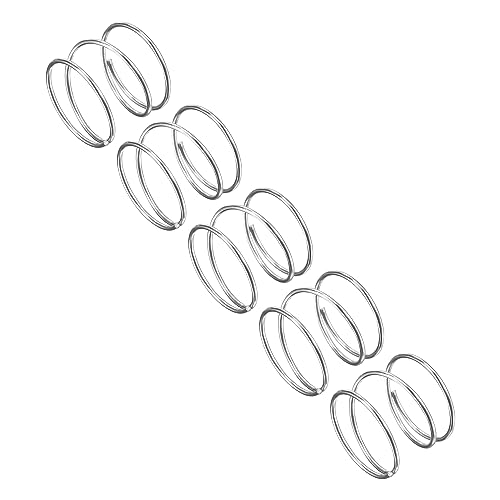 uxcell 5Pcs Compression Spring 304 Stainless Steel 18mmOD,1mmWD,15mmFL - size: 1.0mmx18mmx15mm