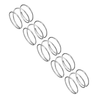 uxcell 5Pcs Compression Spring 304 Stainless Steel 18mmOD,1mmWD,15mmFL - size: 1.0mmx18mmx15mm