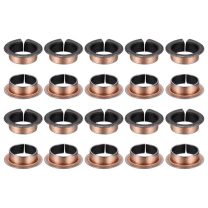 uxcell 40Pcs Flanged Sleeve Bearing, 14mm Bore x 16mm OD x 7mm Length - size: 14×16×7mm