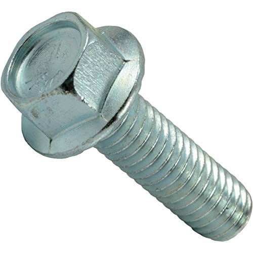 Hard-to-Find Fastener 014973454654 Serrated Flange Bolts, 3/8-16 x 1-1/4, Piece-6 - size: 1 Count (Pack of 6)