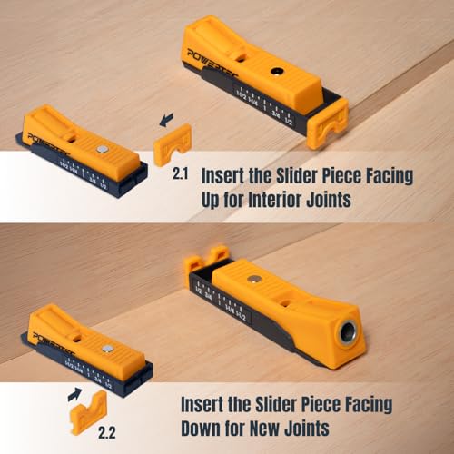 POWERTEC Single Pocket Hole Jig Kit with Drill Bit & Stop Collar (72249V) - style: SinglePocket Hole Jig Kit