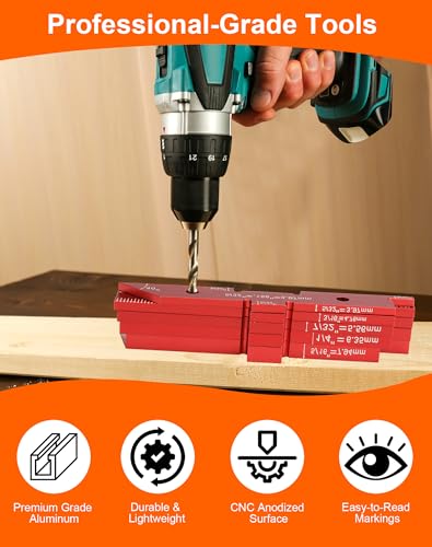 14P Setup Blocks for Woodworking to Router Table Height/Angle Gauge