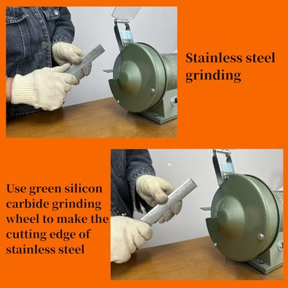 Bench Grinder Wheels 80 Grit 6 inch. Grinding Sharpening Carbide Tools