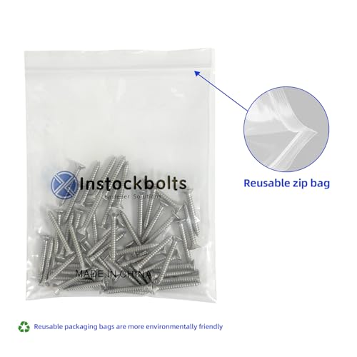 #10 x 1-1/2" Flat Head Sheet Metal Screws Phillips Drive Wood Screws, 304 Stainless Steel 18-8, Pack of 50 - color: Silver, size: #10 x 1-1/2"