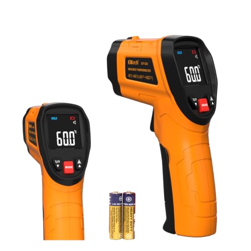 Elitech DIT‑520 Laser Temperature Gun 1652°F, 900°C Infraed Thermometer - color: -50 to 900°C