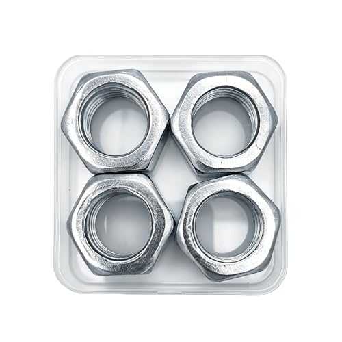 M22 80pcs Hex Nuts,M22 Galvanized Metric Hardware Nuts Sets - size: M22