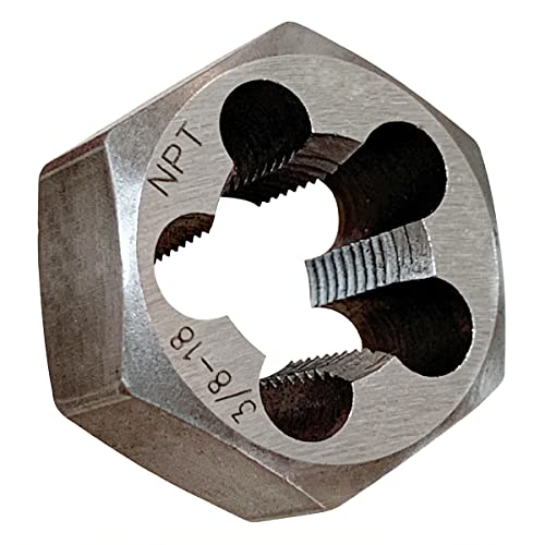 NPT Pipe Hex Die Cartbon Steel 3/8"-18 - size: 3/8"-18