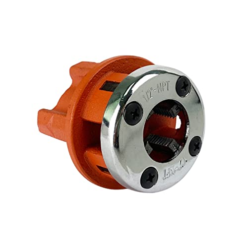 HFS Ratchet Pipe Threader Kit Replacement 1/2-inch Dies - size: 1/2''