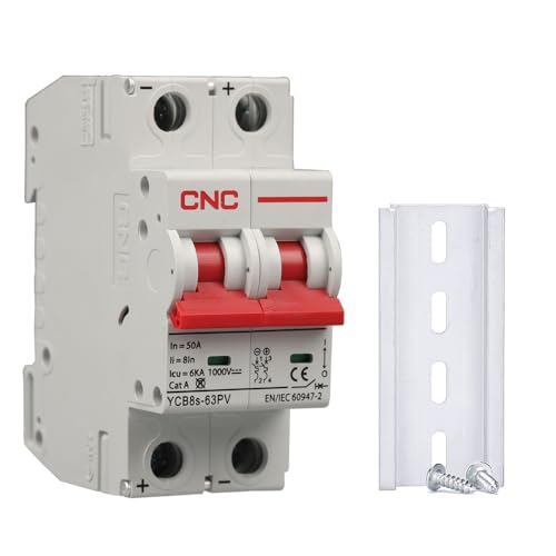 CNC DC Miniature Circuit Breaker, 2 Pole 1000V 6 Amp - style: 6 Amp