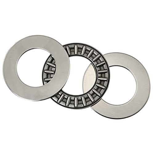 2 Sets Thrust Needle Roller Bearings 25-42mm Thrust Needle Roller Bearing with Two Washers - size: AXK2542