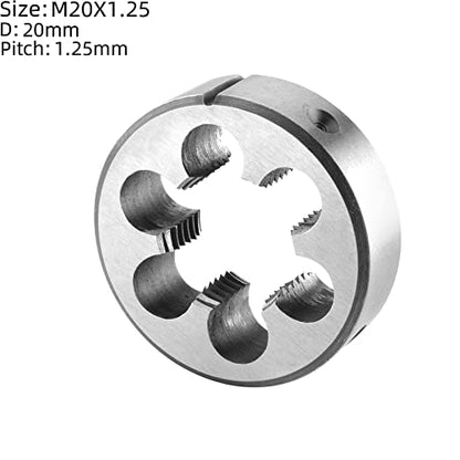 Burkit M20 X 1.25 Tap and Die Set Right Hand - size: M20x1.25