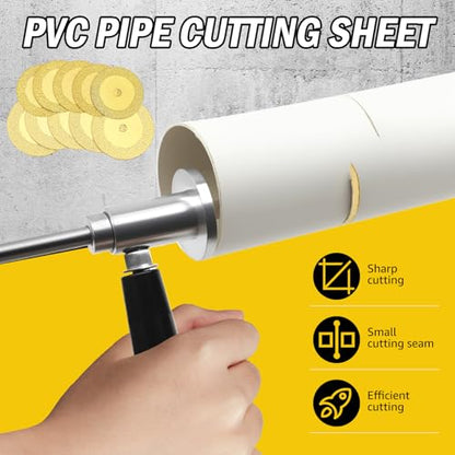 10 Pack Diamond Cutting Wheels for Inside Pipe Cutter