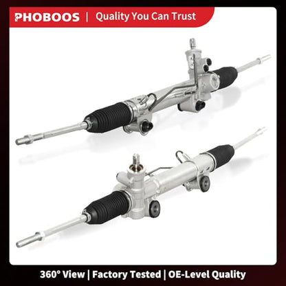 PHOBOOS Hydraulic Power Steering Rack and Pinion Fit for Dodge - size: 22-338