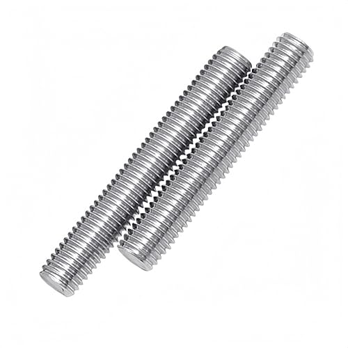 M6x 30mm Fully Threaded Rod 1mm Thread Pitch 304 Stainless Steel Right Hand Threaded Rods Bar Studs 20 Pcs - size: M6x30