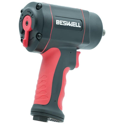 BESWELL BW-112F2N 1/2“ Twin Hammer Air Impact Wrench, 1033 Ft-Lbs Torque