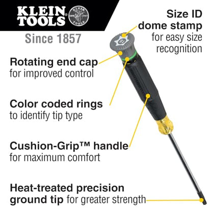 Klein Tools 80021 16-Piece Screwdriver Set with Magnetizer and Klein Tools 85617 8-Piece Precision Screwdriver Set