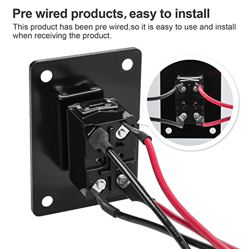 Button Switch Rocker Switch Toggle Switch Four Pin Two Position - color: On-Off