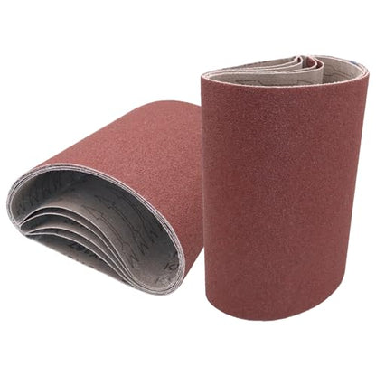 8 x 19 Inch Floor Sanding Belts, 80 Grit, 10 Pack - color: 80 Grit