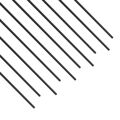 10Pcs Carbon Fiber Rod, 1.5mm x 400mm - size: 1.5mm x 400mm-10PC