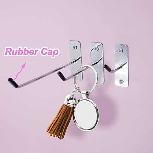 30pcs Wall Mounted Heavy Duty Metal Single Hooks Home Storage Organizer Hanger Stainless Steel Hooks (2/4/6inch) - size: 2/4/6 inches