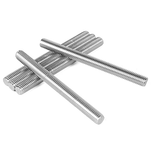 M10 x 150 mm 1.5mm Pitch 304 Stainless Steel Fully Threaded Rods Fasteners Pack of 5