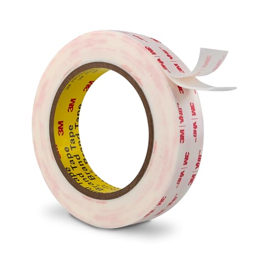 3M Double Sided Tape Heavy Duty 1''x15.4Ft 0.043in Thick White 4950 - color: White, size: 1" x 15.4Ft