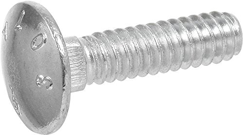 Hillman 240087 Carriage Bolt, 5/16 x 1-3/4-Inch, Steel, Zinc-Plated, Silver, 100-Pack