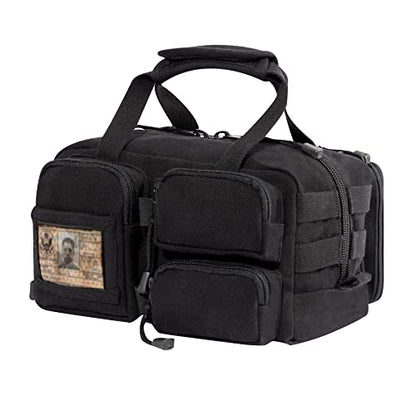 Rothco Canvas Tactical Tool Bag, Black - MOLLE Mechanics Carry Bag
