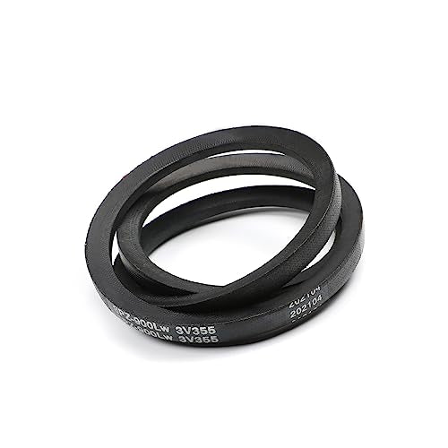 Othmro SPZ900/3V355 Drive V Belt Inner Girth Industrial Power Rubber Transmission Belt Mower Belt Drive for Replacement Upper Transmission Triangle Rubber Lawn Industry Deck :900mm/35"1Pcs - size: SPZ900/3V355