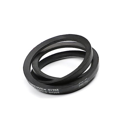 Othmro SPZ900/3V355 Drive V Belt Inner Girth Industrial Power Rubber Transmission Belt Mower Belt Drive for Replacement Upper Transmission Triangle Rubber Lawn Industry Deck :900mm/35"1Pcs - size: SPZ900/3V355