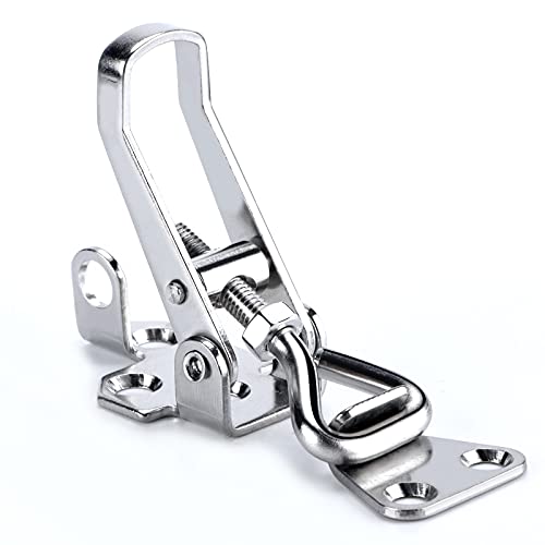 316 Stainless Steel Toggle Latch Clamp Marine Cabinet Hinge Lockable
